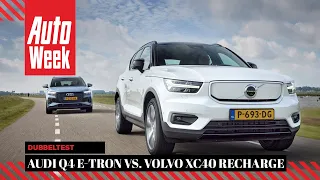 Volvo XC40 Recharge vs. Audi Q4 E-tron - AutoWeek dubbeltest