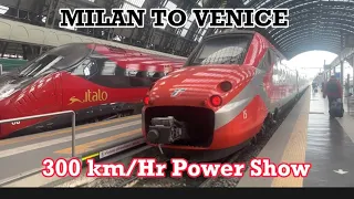 Milan To Venice By Highspeed Train # frecciarosa ETR 700