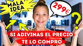 SI ADIVINAS EL PRECIO TE LO COMPRO Challenge 3 | MUY MALA IDEA | Daniela Golubeva