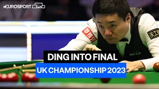 Ding Junhui books UK Championship final spot against Ronnie O'Sullivan with win over Judd Trump! 👏🔥