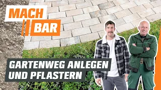 Gartenweg pflastern | OBI