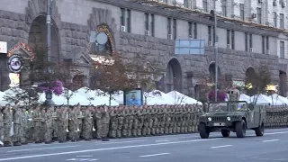 Репетиція параду до Дня Незалежності