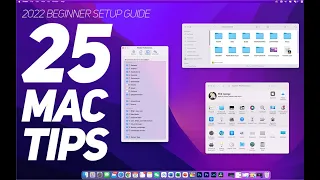 25 Mac / macOS Getting Started Tips - on my M1 Macbook Pro (2022)