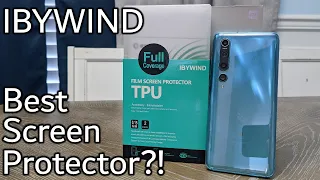 Ibywind TPU film screen protector Unboxing/Installation/Review for Xiaomi Mi 10 & Mi 10 Pro
