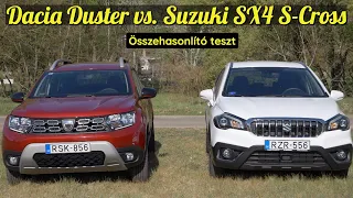 Dacia Duster vs. Suzuki SX4 S-Cross Hybrid | A pénz dönt?