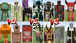 ALL Mutant Mobs Tournament | Minecraft Mob Battle