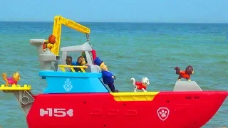 Щенячий Патруль - Котята Угнали Морскую Базу Райдера Часть 2.  Paw Patrol Sea Patrol