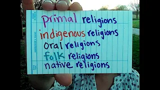 Dr. Sahar Joakim, What are Indigenous Religions?