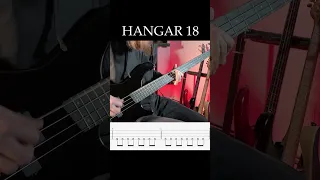 Hangar 18 - 5 EASY Megadeth Basslines pt.1 #shorts