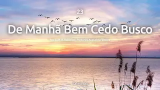 23 - De manhã bem cedo busco - Hinário