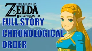 FULL STORY CHRONOLOGICAL ORDER Zelda Breath of the wild: CUTSCENES / MEMORIES / BOSS / ENDING