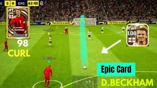 Master of Free-Kick || D.BECKHAM EPIC  Card 100 Rate eFootball 2023