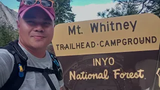 Mt  Whitney, Solo Trip in 1 day, Aug 2022