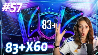 ZNOWU TRAFIŁAM TOP KARTĘ RTTF! OTWORZYŁAM 60X83+!! | FIFA 23 ULTIMATE TEAM #57|