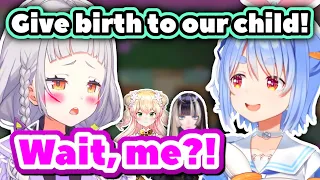 Pekora Marries Shion After Getting NTR’d by Raden (The Game of Life)【ENG Sub / hololive】