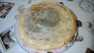 Бархатные БЛИНЫ🥞БЛИНЧИКИ тоненькие🥞невероятно ВКУСНЫЕ 😋