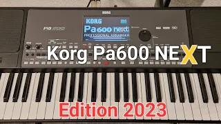 Korg Pa600 NE❌️T Edition 2023 [ Style & Sounds ✔️ ]