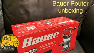 Harbor Freight Bauer Router Reviews