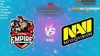 🔴 [RU] Natus Vincere VS Team Empire - The International 2019: CIS Qualifier Playoff BO3