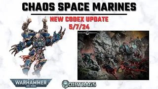 New Chaos Space Marine Codex REVIEW | Competitive Leviathan | Warhammer 40k Battle Report