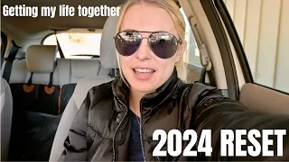 VLOG: Getting My Life Together! 2024 RESET.