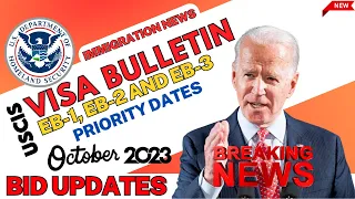 Good News: October 2023 Visa Bulletin - EB-1, EB-2 and EB-3 Priority Dates Advance Significantly