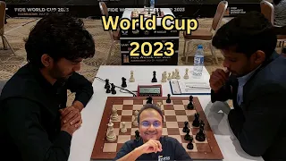 Gukesh is a machine | Gukesh vs S.L. Narayanan | World Cup 2023 | Commentary by Sagar