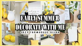🍋 2024 SUMMER DECORATE WITH ME│EARLY SUMMER DECORATING IDEAS│DECORATING FOR SUMMER│SUMMER DECOR 🍋