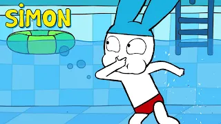 I know how to swim 🌊💦🏊 Simon | 100 min compilation | Season 2 Full episodes | Cartoons for Children