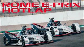 rfactor2 Formula E Rome Pole lap // rfactor 2 Formula E 2021 Update //