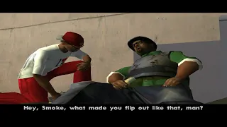 GTA SA: Swat Tank logic during End of The Line also special trip skip feature