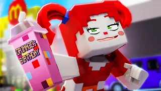 Circus Baby Tries the Grimace Shake!? - Minecraft Animation