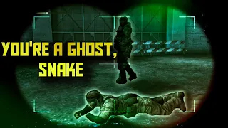 Can I beat Metal Gear Solid 3 as a Ghost?