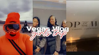 Travel Vlog ✈️/ Vegas girls trip Pt 2/ Atvs• dispensary•failed dinner(Top of the World)