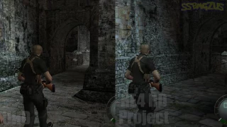 Resident Evil 4 Ultimate HD Edition | Castle Comparison 1 | UHD vs RE4 HD Project (WIP)