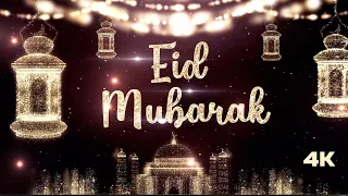 1 Hour Eid Mubarak! 4K Screensaver  | Beautiful Islam