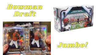 2022 Bowman Draft Jumbo Recap - 3 Autos and Top MLB Prospects!