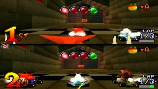 [CTR] Crash Team Racing - Nitro Cup (Hard) - Two Players