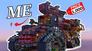 Minecraft's Most Expensive Tank!(+World Download)