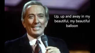 Up, Up and Away   ANDY WILLIAMS (with lyrics)