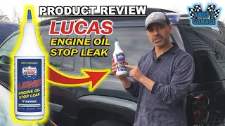 Lucas Engine Oil Stop Leak - Product Review (Andy’s Garage: Episode - 251)