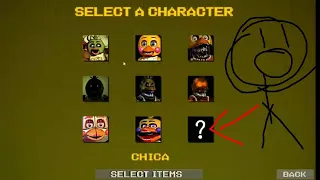 Chica simulator Secret Character