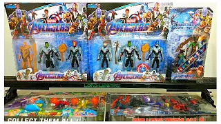 Super Coleção de Bonecos Vingadores Ultimato - Hulk,Thanos,Homem de Ferro,Capitão América,Thor