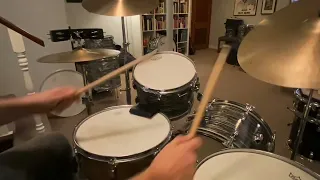 Ringo Starr “Ticket To Ride” The Beatles - Drum Cover (my just acquired ‘65 Black Oyster Downbeat)