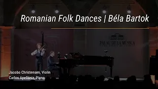 Jacobo Christensen . Danzas Populares Rumanas . Béla Bartók