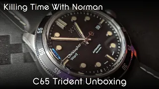 Unboxing and Review of a Christopher Ward C65 Trident Watch