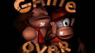 Donkey Kong Country: Game Over screen
