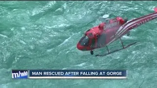 Man rescued after falling near Niagara Gorge