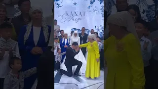 Ак тойдо тилеген тилектер кабыл болсун 🤲 #канатшабданбеков #свадьба #бизжолуктук #той