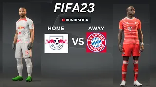 FIFA 23 RB Leipzig vs FC Bayern München -Red Bull Arena -Bundesliga Match Fifa 23 Gameplay PC